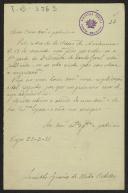 Carta de Jacinto Inácio de Brito Rebelo a Teófilo Braga