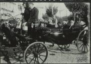 Fotografia de Manuel de Arriaga durante as comemorações da implantação da República