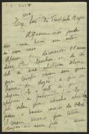 Carta de Maria Margarida a Teófilo Braga