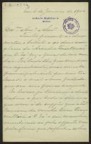 Carta de G. J. C. Henriques a Teófilo Braga