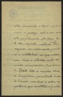 Carta de Ignacio L. Ribera y Rovira para Teófilo Braga