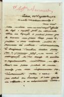 Cópia de carta de Manuel Teixeira Gomes para Augusto de Vasconcelos
