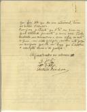Carta de António Barbosa para António Bessa Pais