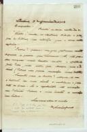 Cópia de carta de Manuel Teixeira Gomes