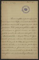 Carta de A. Carlos Ferreira a Teófilo Braga
