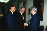 Visita de Jacques Santer a Portugal