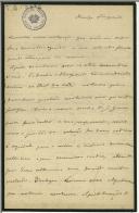 Carta de Adolfo Coelho a Teófilo Braga