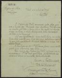 Carta de Armando Costa Lima a Teófilo Braga