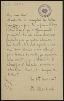 Carta de Bernardino Machado para Teófilo Braga 