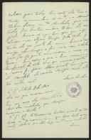 Carta de Ana Amália Martins da Cruz Xavier para Maria do Carmo Braga