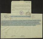 Telegrama de Lino Oliveira et al. a Teófilo Braga