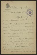 Carta de A. Martínez Salazar, da Biblioteca Galega y Revista "Galicia", a Teófilo Braga