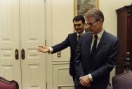 Visita de Ingvar Carlsson, Primeiro Ministro da Suécia, a Portugal