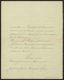 Carta de Joaquim José de A. Lopes para Teófilo Braga