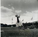 Fotografia de uma festa organizada pela SACOR em honra de Américo Tomás