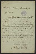Carta de Óscar D. a Teófilo Braga