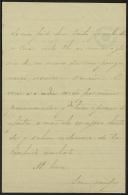 Carta de F. M. Nogueira Lima a Teófilo Braga
