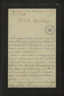Carta de Bernardino Faria a Teófilo Braga