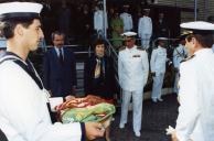 "Entrega do Estandarte ao NRP ""Álvares Cabral"""