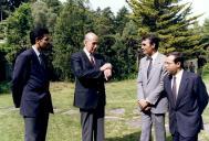 Visita de Giscard d´Estain a Portugal
