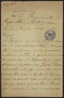 Carta de Belmira das Dores Machado a Teófilo Braga