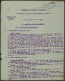 Boletim de registo e justificação de cortes