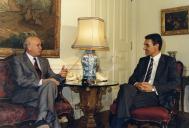 Visita do Presidente indigitado da África do Sul