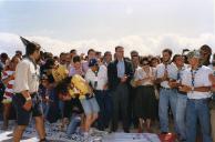 Visita a acampamento de escuteiros