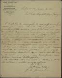 Carta de Joaquim Cardoso Gonçalves para Teófilo Braga