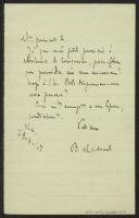 Carta de Bernardino Machado para Teófilo Braga