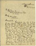 Carta de F. C. Macdonald e de J. L. Engebechk (?) para Sidónio Pais
