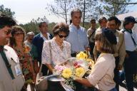 Visita a acampamento de escuteiros