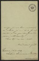 Carta de António Francisco Barata a Teófilo Braga