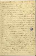 Carta de Teófilo Braga para Maria do Carmo Xavier de Barros Leite