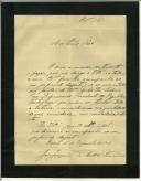 Carta de José Joaquim de Matias Fernandes para António Bessa Pais
