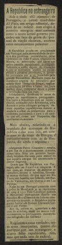 A República no estrangeiro