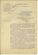 Carta de Lépinay para Sidónio Pais