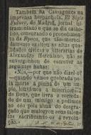 Recorte de imprensa