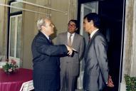 Visita de Perez de Cuellar a Portugal