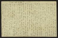 Bilhete-postal de Joaquim de Araújo a Teófilo Braga