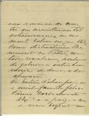 Carta de Abílio de Castro para Sidónio Pais