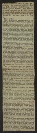 Recorte de imprensa