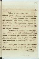 Cópia de carta de Manuel Teixeira Gomes para José Teixeira Gomes
