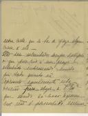Carta de Annie Rangel Batista de Abreu para Manuel Teixeira Gomes