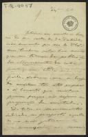 Carta de A. Filipe Simões a Teófilo Braga
