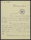 Carta de Alexandre Nuno Álvares a Teófilo Braga