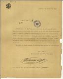 Carta de Francisco Artur da Silva para Teófilo Braga