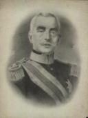 Retrato a carvão de Óscar Carmona