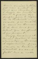 Carta de Marie Pailhé a Teófilo Braga