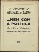 …Nem com a política